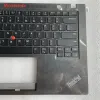 Карты Новый оригинальный ноутбук для Lenovo ThinkPad T14S Gen 2 Palmrest C Cover Wwan Border Shell с US Bearlight Keyboard 1Set 5M11A375577