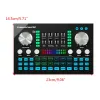 Equipment Professional Audio Mixer Einstellen von Stereo Sound Card Board Audio Mischkonsole kompatibel mit 500+App Android Win10, Win7