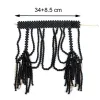Collane florosy lunghe catena di perline cottura pianta simulata di gioielli per il corpo per le donne in costume girocollo a sospensione collana nuova