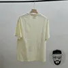 Camiseta impressa Cotton 2024SS T Camisetas redondas pescoço masculino e feminino