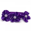 Vêtements pour chiens 50 / 100pcs de la Saint-Valentin Small Pet Flower Bowties Neccons accessoires de fleurs de rose Collier de chat pour