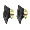 Haut-parleurs 2pcs 2 pouces tweeter hifi 8ohm 4ohm 10w haut-parleur audio 52 mm Réparation de tweeter carré 4ohm haut-parleur triple haut-parleur bricolage home théâtre