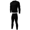 Men's Thermal Underwear 2PCS Mens Winter Warm Ultra-Soft Fleece Lined Long Sleeve Set Johns Tops Bottoms