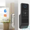 Controle Impressão digital à prova d'água Controle trava de porta inteligente Bluetooth Card IC Digital IC TTLOCK APPTUYA WIFI LABELA ELETRONE