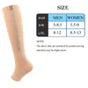 Men's Socks Howfits Copper Compression Stockings Zipper With Zip Chaussette De Medias