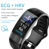 Orologi Smart Watch Men Women IP67 Waterproof ECG HRV Sport Healthy Band Cance Frening Monitoraggio del sonno Fitness Tracker per Android iOS