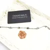 Bangles Cinco Requintado Feminino Skulls Bracelets Autumn Link Chain 925 Presente rebelde de jóias de prata esterlina para mulheres
