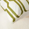 Oreiller simple géométrique oreiller-caséeur de style couverture de couverture de salon canapé de chambre à coucher