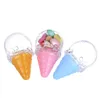 Present Wrap Creative Ice Cream Formed Candy Boxes for Wedding Baby Shower Packaging Case Container Supplies