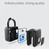 Lock Tuya Smart Fingerprint Padlock Bluetooth App Control Padlock Cabinet Lock Dormitory AntiTheft Bag Luggage Lock USB Rechargeable