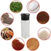 20 шт./Установите 100 мл Spice Sale Shakers Shakers Black Creasing Jar Can Bulte Bottle Bearge Bargement Corder Tool