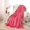 Blankets Wool Lamb Breathable Couch Chair Bedding Cover Bedspread Double Layer Thickening Winter Warm Fluffy Fur Sofa Blanket Home Decor