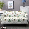 Stuhl Deckung Weihnachtsbaum Elastischer Sofa-Abdeckung Antidirty Waschabdeckung für Wohnzimmer Stretch Couch 1/2/3/4 Sitzer