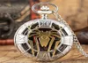 Gold Hollow Spider Design Watches Quartz Pocket Watch Silver Half Hunter Pendant Necklace Chain Clock Gifts Boys Men Women9557957