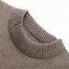 Men's Sweaters Male Knit Jumpers Tops Sweater Pullover For Men Thick Autumn Winter Dad Father Fashion Casual Clothing 00369