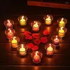 Decorative Flowers 1000 PCS Artificial Silk Rose Petals Decoration For Romantic Night Wedding Event Party Red