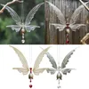 Decorative Figurines Angel Butterfly Wings Birds Wind Chimes Pendants Creative Dragonfly Window Wall Decoration Home Garden Wedding Hanging