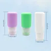 Liquid Soap Dispenser Travel Bottles For Toiletries Size Containers Silicone Leak Proof BPA Free Squeezable Essentials Shampoo