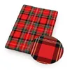 Hundkläder 60st/Lot Christmas Tartan Check Bandanas för Pet Puppy Cat Special Making Grooming Supplies CH70