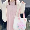 Abendtaschen Kirschblüte Totentasche Frauen große Kapazität Vielseitige japanische Handtasche für die tägliche und arbeitsfreie Schule geeignet