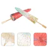 Parapluies 2 pcs parapluie en papier japonais décor classique de style japonais classique réutilisable décoratif cosplay