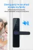 Lock DLS Tuya Wifi Electronic Smart Door Lock With Biometric Fingerprint / Smart Card / Password / Key Unlock/ USB Emergency Charge