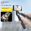 Microphones Fgclsy 2023 New Handheld Gimbal Smartphone Bluetooth Handheld Stabilizer with Tripod Selfie Stick Fold Gimbal for Xiaomi Iphone