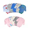 Ensemble de literie 5pcs de haute qualité 3m-24m ailes en coton pour nourrisson à manches longues