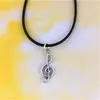 Pendant Necklaces Treble Clef Choker Necklace Musician Gift For Vocalist Music Lover Accessory Teacher Jewelry