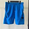 Luxury Brand One Lens Zipper Pocket Pants Men Shorts Casual Cotton Goggle Removable Short Pants Black Blue for Summer Free Shipping