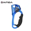 Xinda Outdoor Sports Rock Rock Ascension droite Grasser la main gauche 8 mm-13 mm Rope Ascender Device Mountaineer Riser Tool Kits 240325