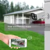 Zestawy Besder 5MP Audio IP kamera IP WiFi bezprzewodowa sztuczna inteligencja wykrywanie ludzkiego ICSEE 1080p CCTV Bullet Outdoor Surveillance z gniazdem karty SD