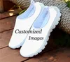 Scarpe casual Team Brasile Bandiera Bandiera Summer Ladies Slip on Flats Women Women Woman Air Mesh Sneakers 2024