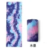 Mats Yoga Mat Yoga Supplies Tiedye Yoga Sports Sports Sporte Colorful Imprimé Coundewet épaississer non glisser 183 cm * 63cm