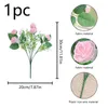 Dekorative Blumen 1pc-30cm Simulation Mini-Kamellien.Osmanthus Blattbaum Home Dekorationstisch Herzstück Künstlich