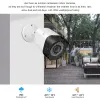 Lens AHD CCTV Bullet Camera White 2MP HD Analog säkerhetsövervakningskamera ansikte Detektion utomhus BNC DVR Cam 1080p