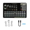 Microfoni professionista condensatore microfono BM 800 wireless bluetooth v10 pro audio schema per telefono per computer karaoke live cant gaming