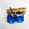 Detector 2pcs/Lot 2pin DN15 (1/2") / DN20 (3/4") /DN25 (1") BSP Brass Valves for WLD807 Water Leakage Syatem Security Protection