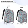 School Bags Tool Pattern Backpack Elementary High College Student Bookbag Men Women Daypack Gift