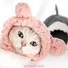 Abbigliamento per cani Cappello da gatto Cappello Orso Cappello Ore Ore inverno inverno Calsate Cesplay Cosplay PO PROTINO CUPPY PARTY COSTUMENTI Accessori in costume