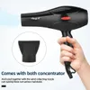 CKEYIN SÉCHEUR DE HEIR ELECTRIQUE puissante Low Bruit au-dessous du sèche-lin Cold Wind Hairdryer 3 RÉGIGNEMENTS CHIEUX 2 VITESSE 2 BOBSE 2200W 220V 240410