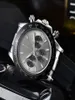 2022 New Mens Watch Hour Automatic Hand Hand Multifonctionnel Wristwatch Quartz Mouvement en acier inoxydable Fashion Imperproof High Quality6602398