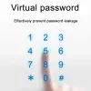 Control tuya/ttlock app elettronica serratura smart porte smart bioometrica impronta digitale a lucchetto portatile senza chiave senza tastiella blocco password antitheft