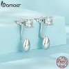 Other Bamoer Genuine 925 Sterling Silver MultiWear Teardrop Earrings For Women Fine Jewelry Earring Anniversary Birthday Gift