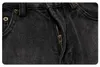 Men Jeans Pants Trousers Fashion Clothing Black Real Photos 2024ss