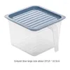 Storage Bottles Kitchen Box Refrigerator With Handle Fresh-keeping Plastic Lid Sealed Food And Fruit