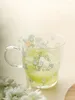 Tassen Home Creative Clear Glass Becher Haushaltswasserbecher
