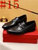40 Stylespring tecida de pele de pele Men Sapatos Verão HollowLe Breathable Oxfords Shoe Man Slip casual em sapatos formais para o homem