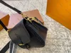 Designerin Diane Satchel Frau Canvas -Geldbörse Klassiker Vintage Crossbody Luxusmarke Denim Handtasche geprägte Leder Lady Clutch Umhängetasche 10a