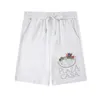Casablanca Shorts Casa Blanca calça Designer Knee Lorcta Mulheres homens algodão Logo Pant Pant Pantring calça Sorto